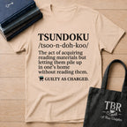 Tsundoku Definition Guilty As Charged T-Shirt