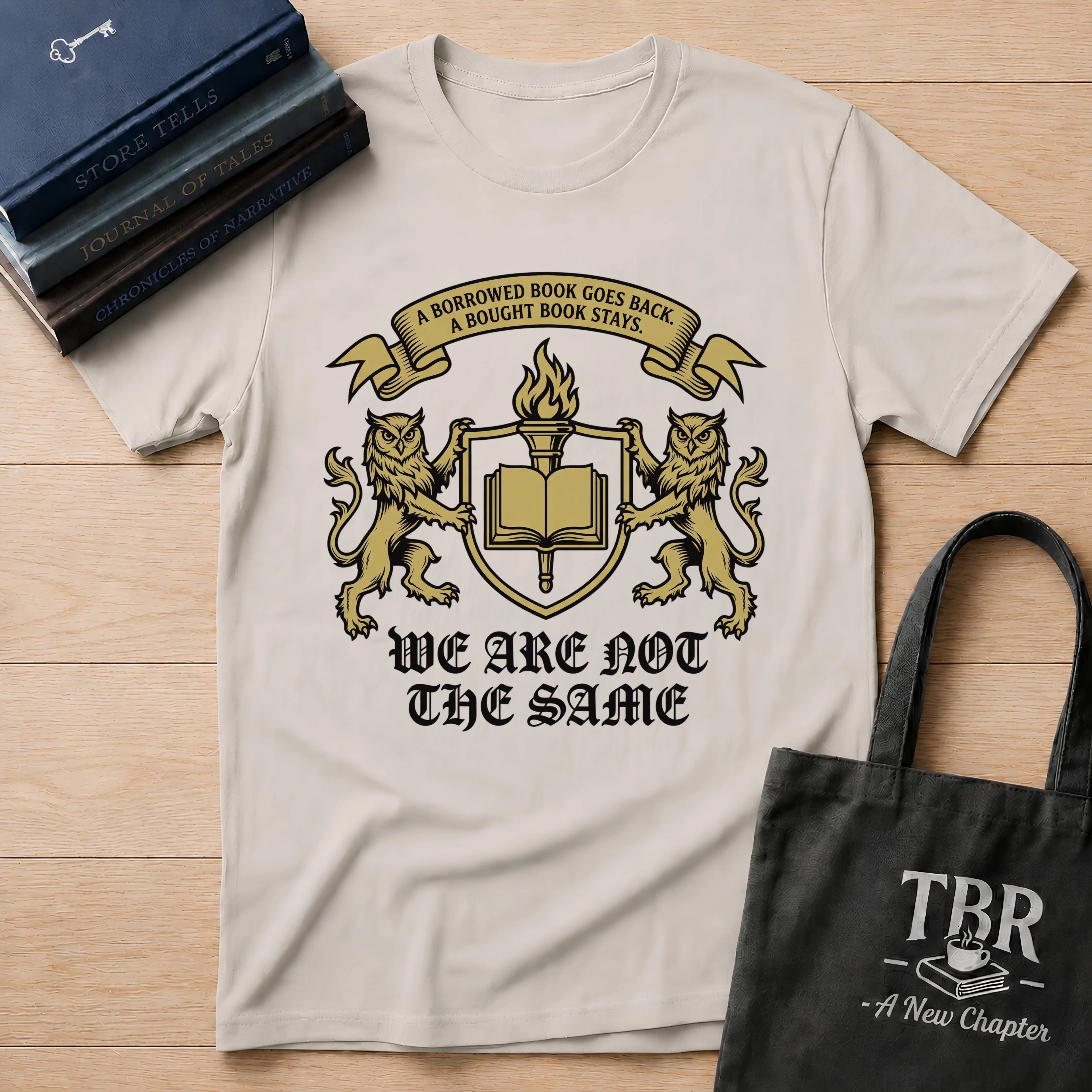 A Borrowed Book Goes Back We Are Not The Same T-Shirt