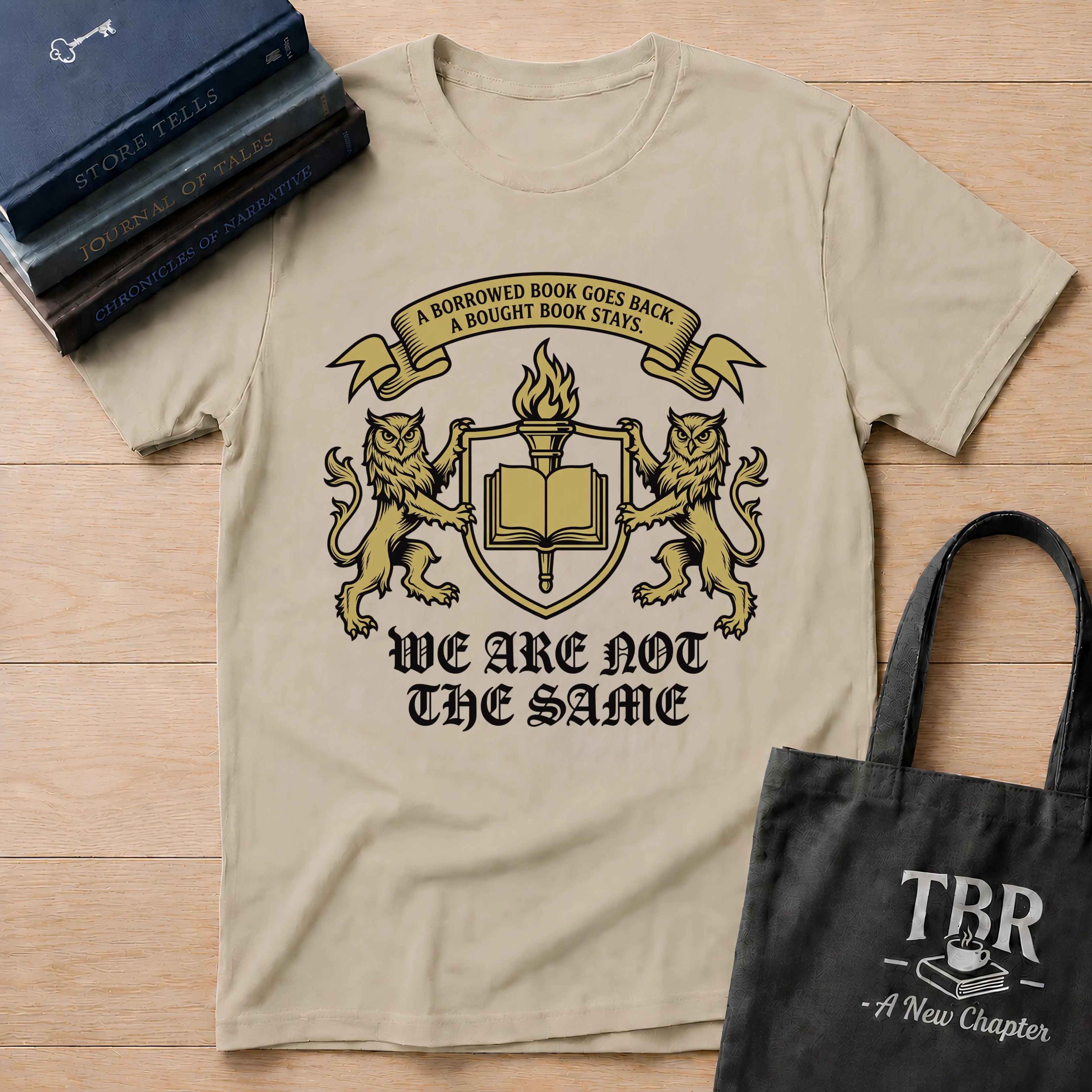A Borrowed Book Goes Back We Are Not The Same T-Shirt