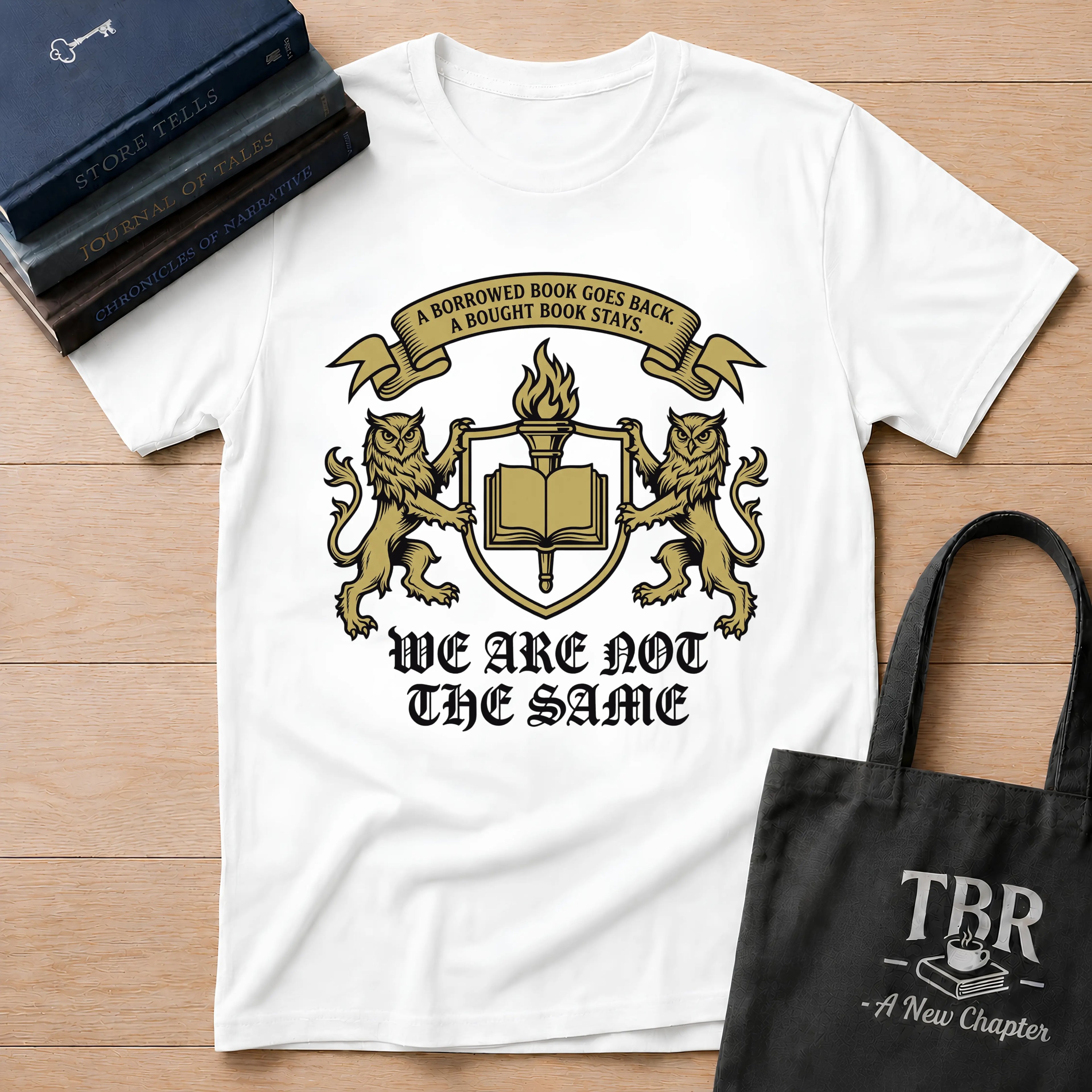 A Borrowed Book Goes Back We Are Not The Same T-Shirt