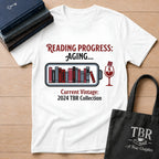 Reading Progress Aging Current Vintage T-Shirt
