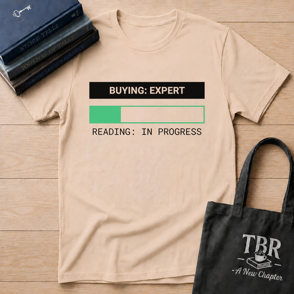 Buying Expert Reading In Progress T-Shirt