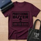 Professional Buyer Amateur Reader - Skull T-Shirt