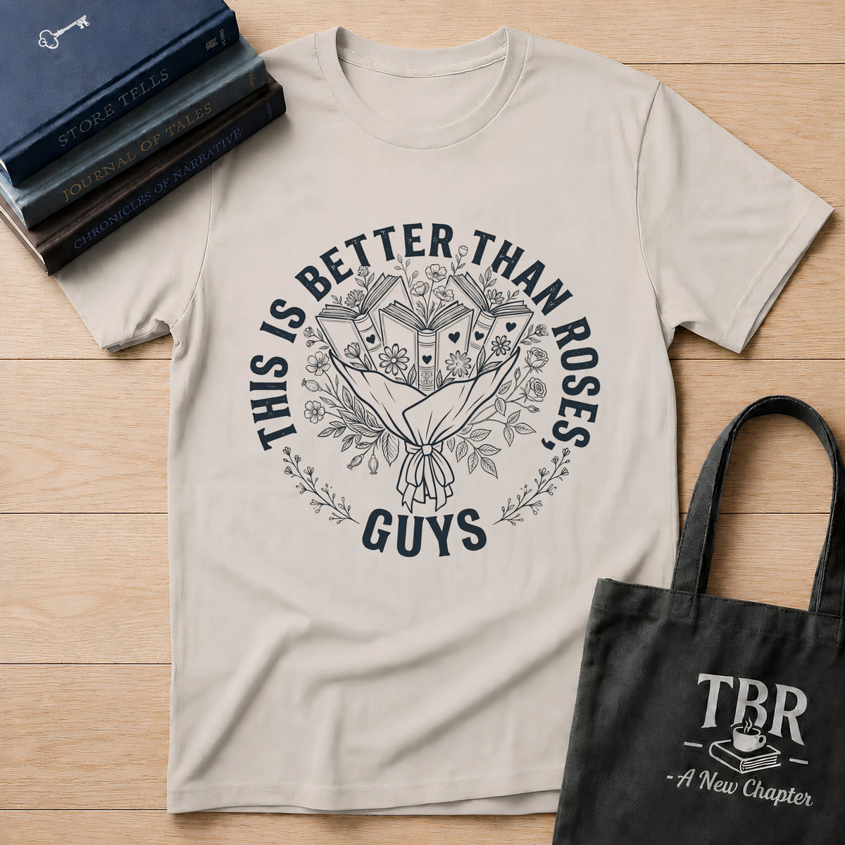 Book Bouquet T-Shirt
