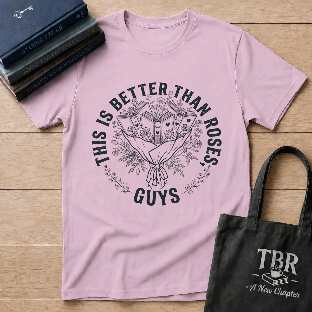Book Bouquet T-Shirt