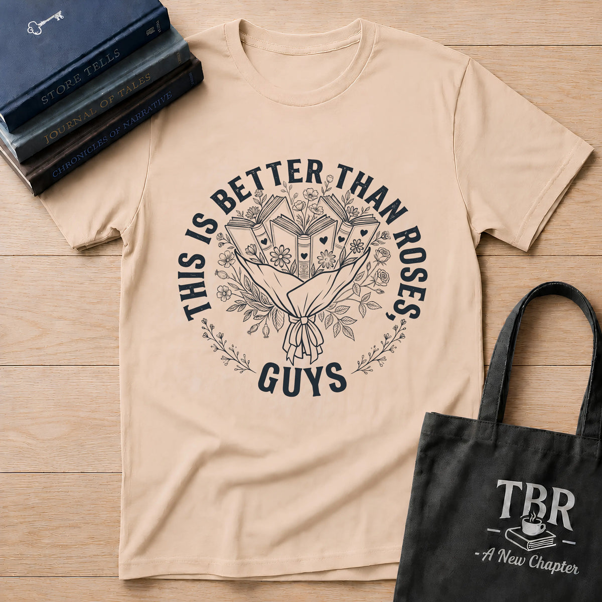 Book Bouquet T-Shirt