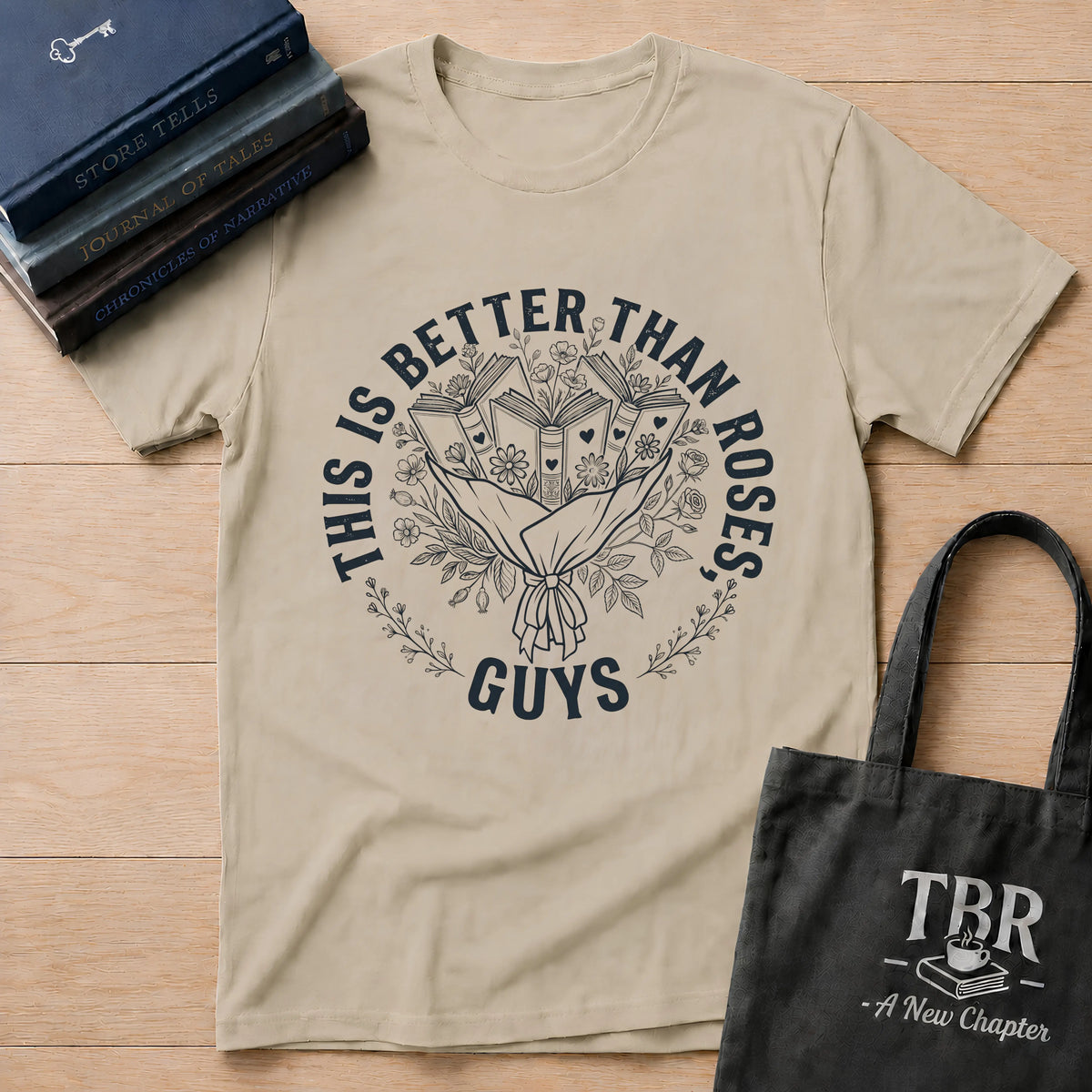 Book Bouquet T-Shirt