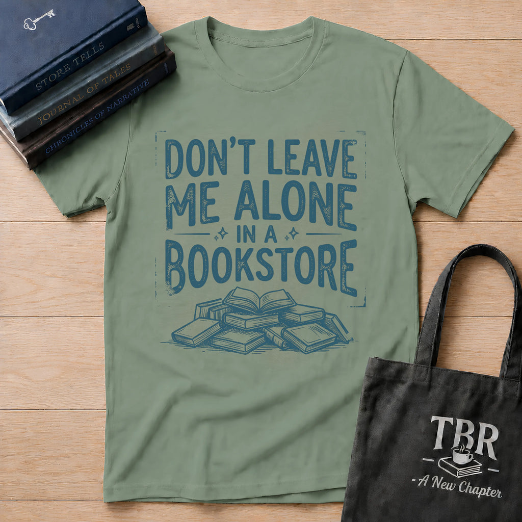 Alone In A Bookstore T-Shirt