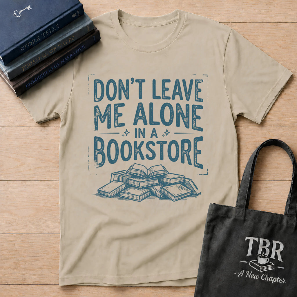Alone In A Bookstore T-Shirt