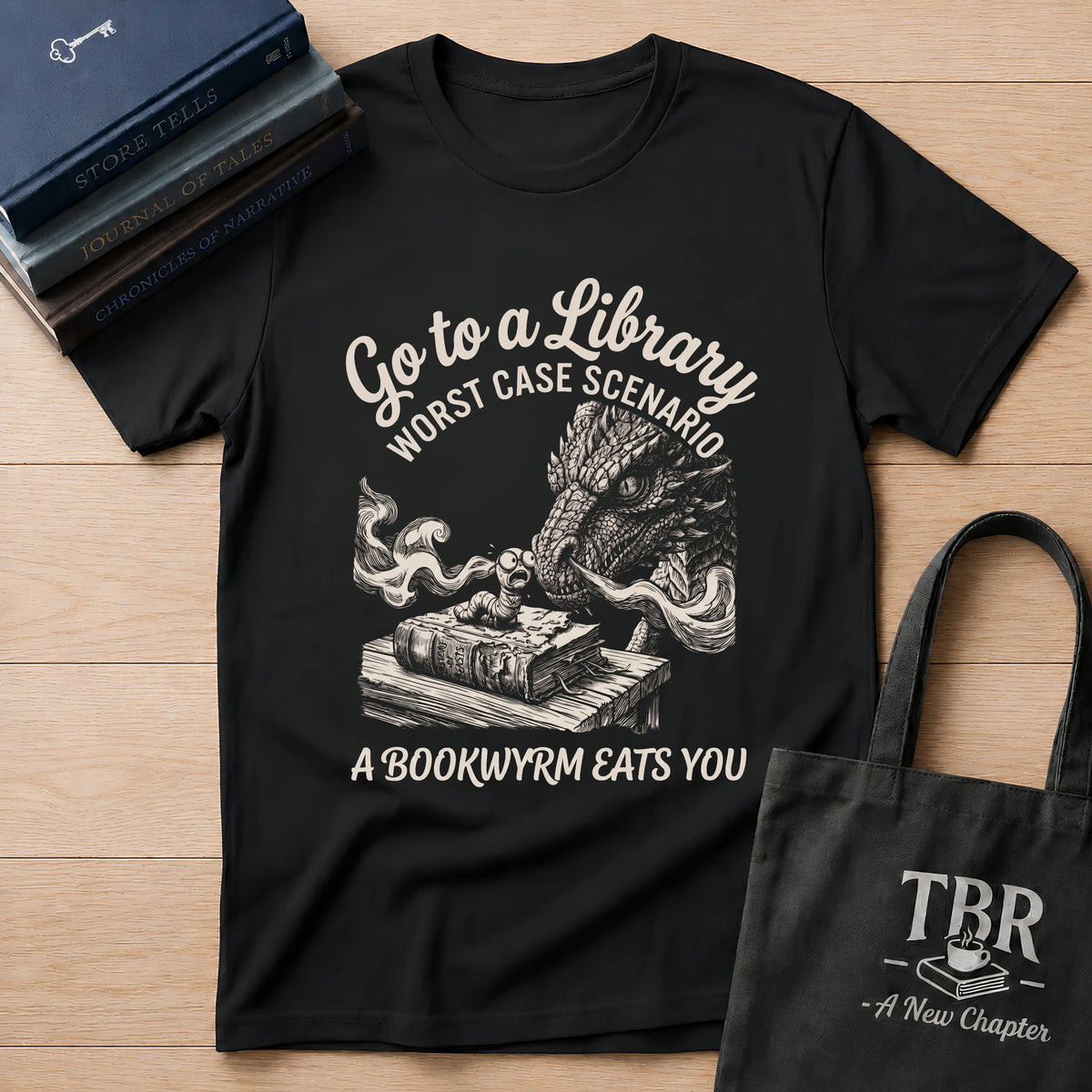 Bookwyrm Eats T-Shirt