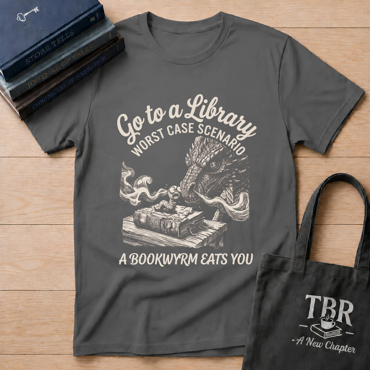 Bookwyrm Eats T-Shirt