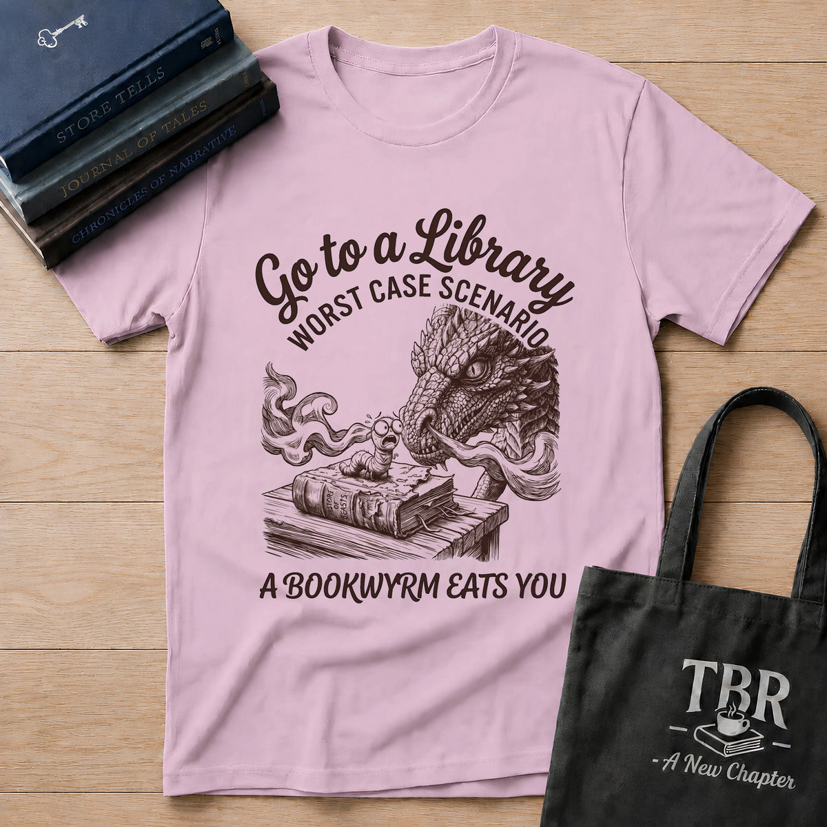 Bookwyrm Eats T-Shirt