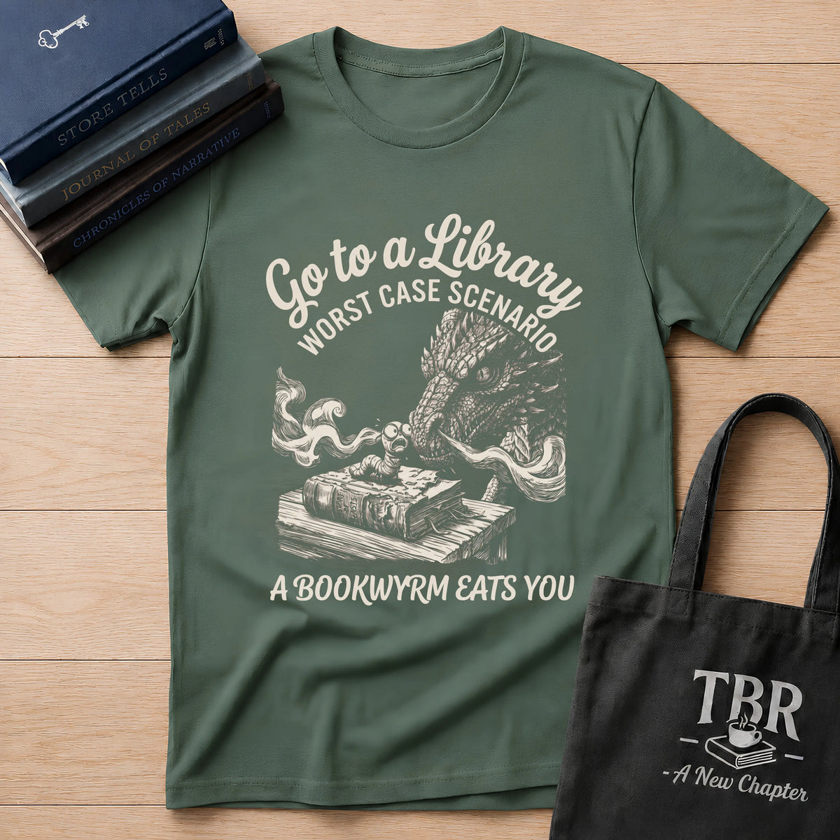 Bookwyrm Eats T-Shirt