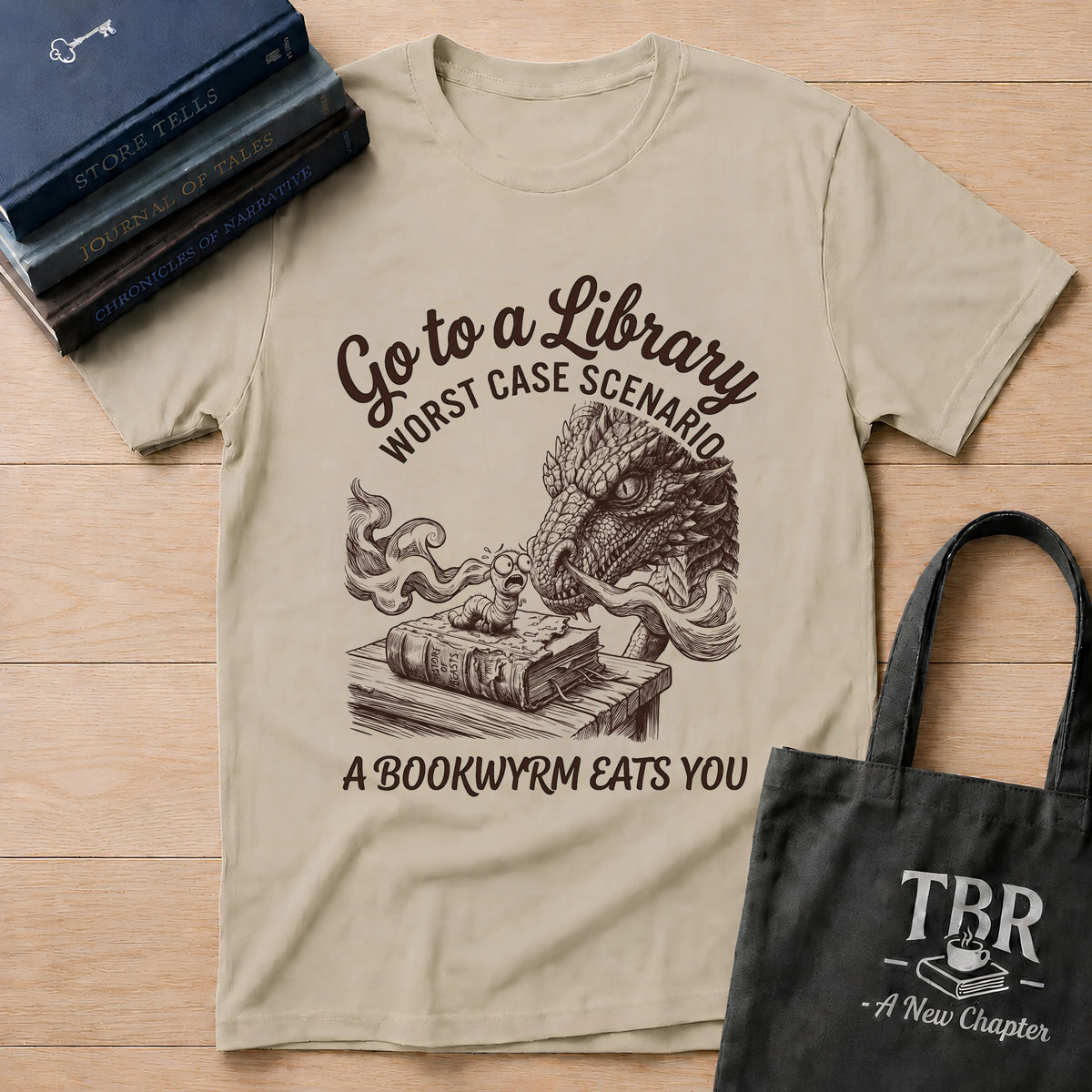 Bookwyrm Eats T-Shirt