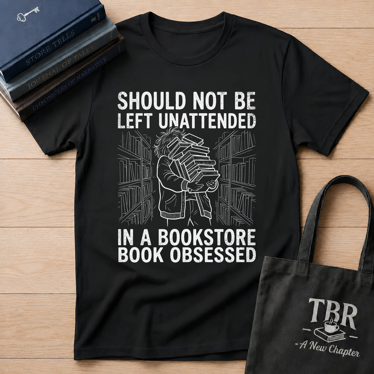 Unattended Books T-Shirt