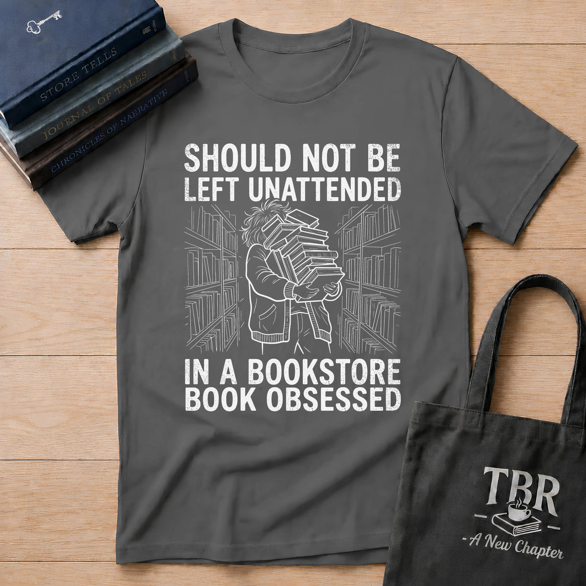 Unattended Books T-Shirt
