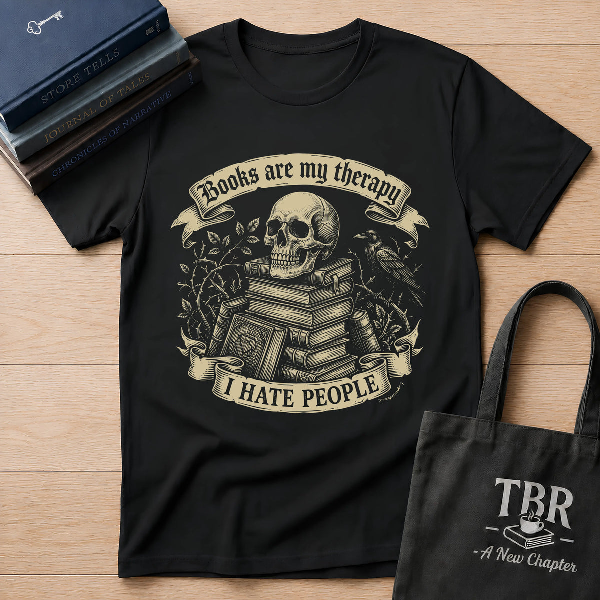Books Therapy T-Shirt