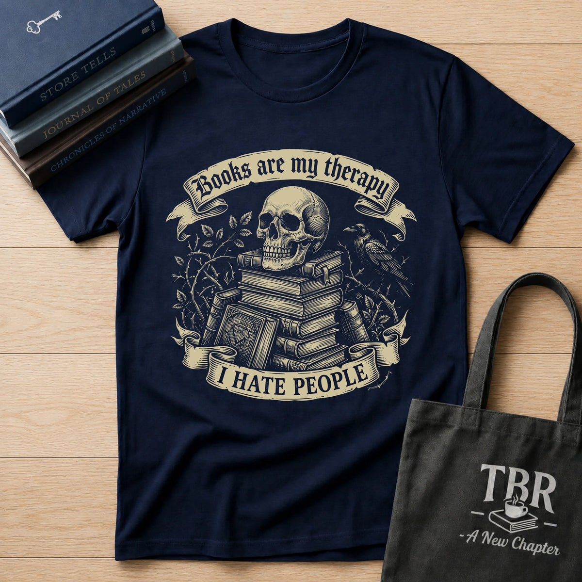 Books Therapy T-Shirt