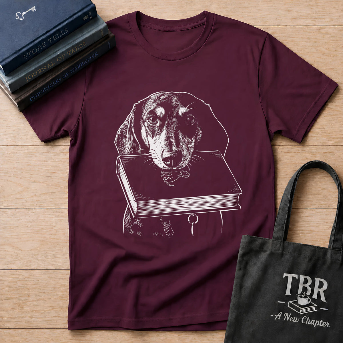 Book Dog T-Shirt