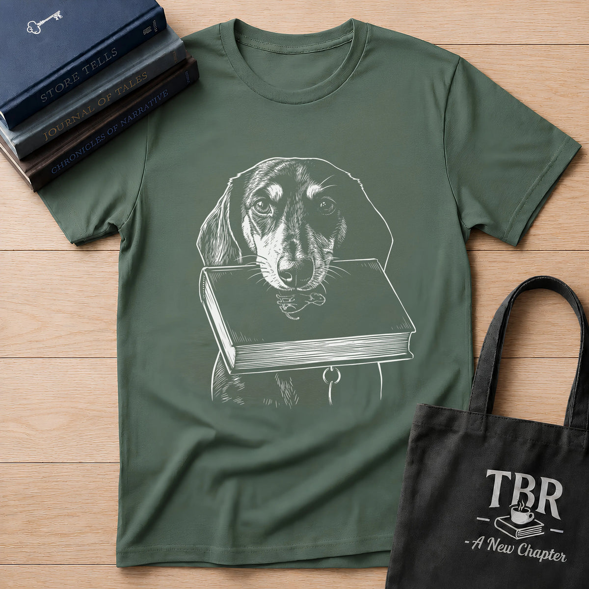 Book Dog T-Shirt