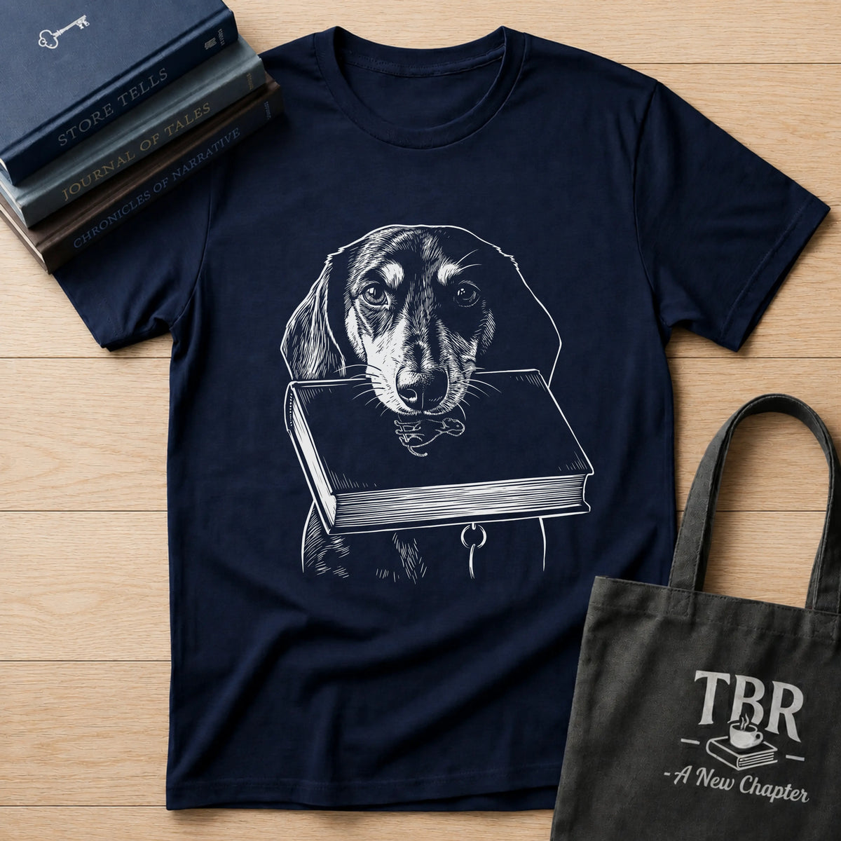 Book Dog T-Shirt