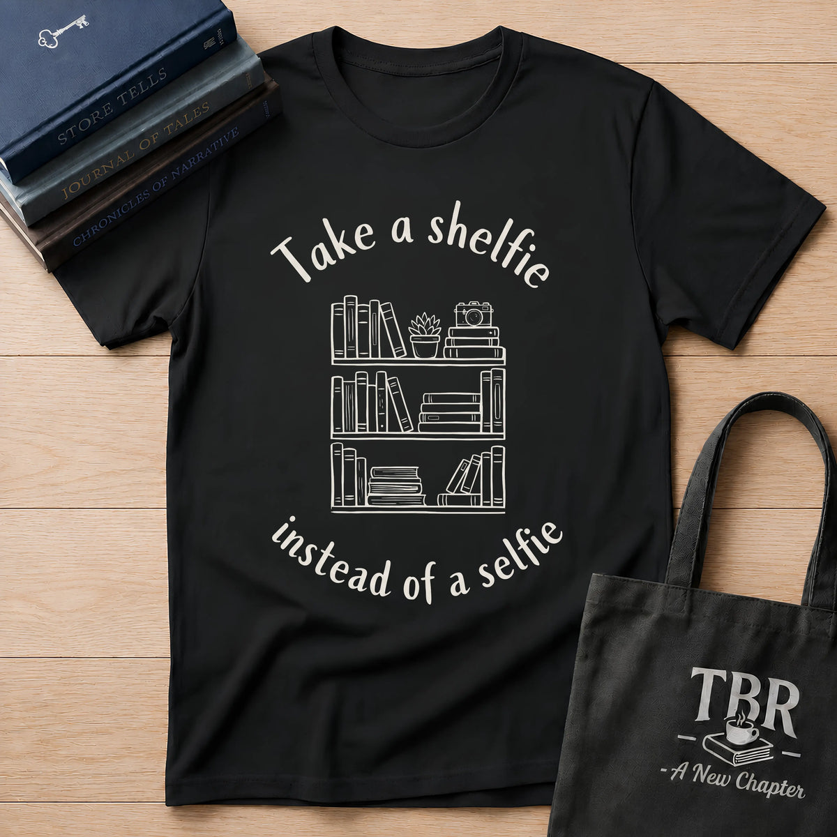 Shelfie Not Selfie T-Shirt