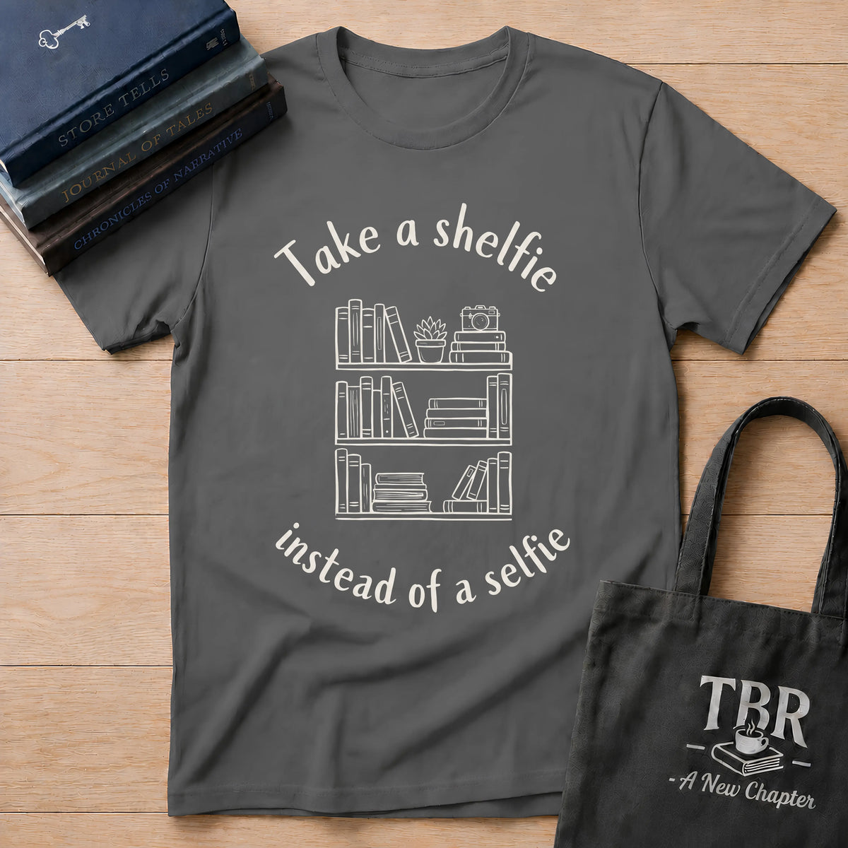 Shelfie Not Selfie T-Shirt