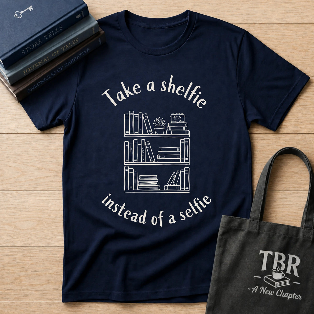Shelfie Not Selfie T-Shirt