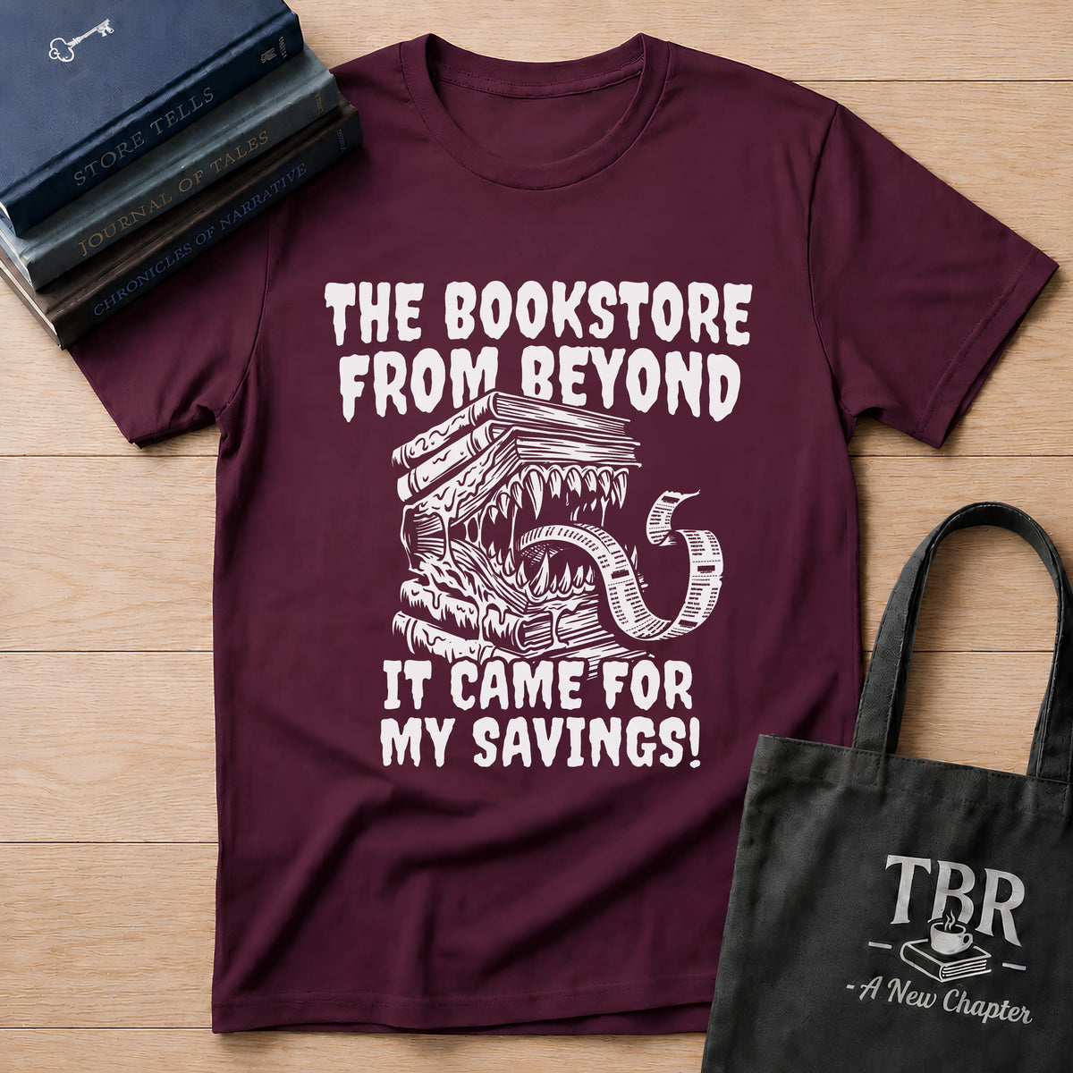 Bookstore Monster T-Shirt
