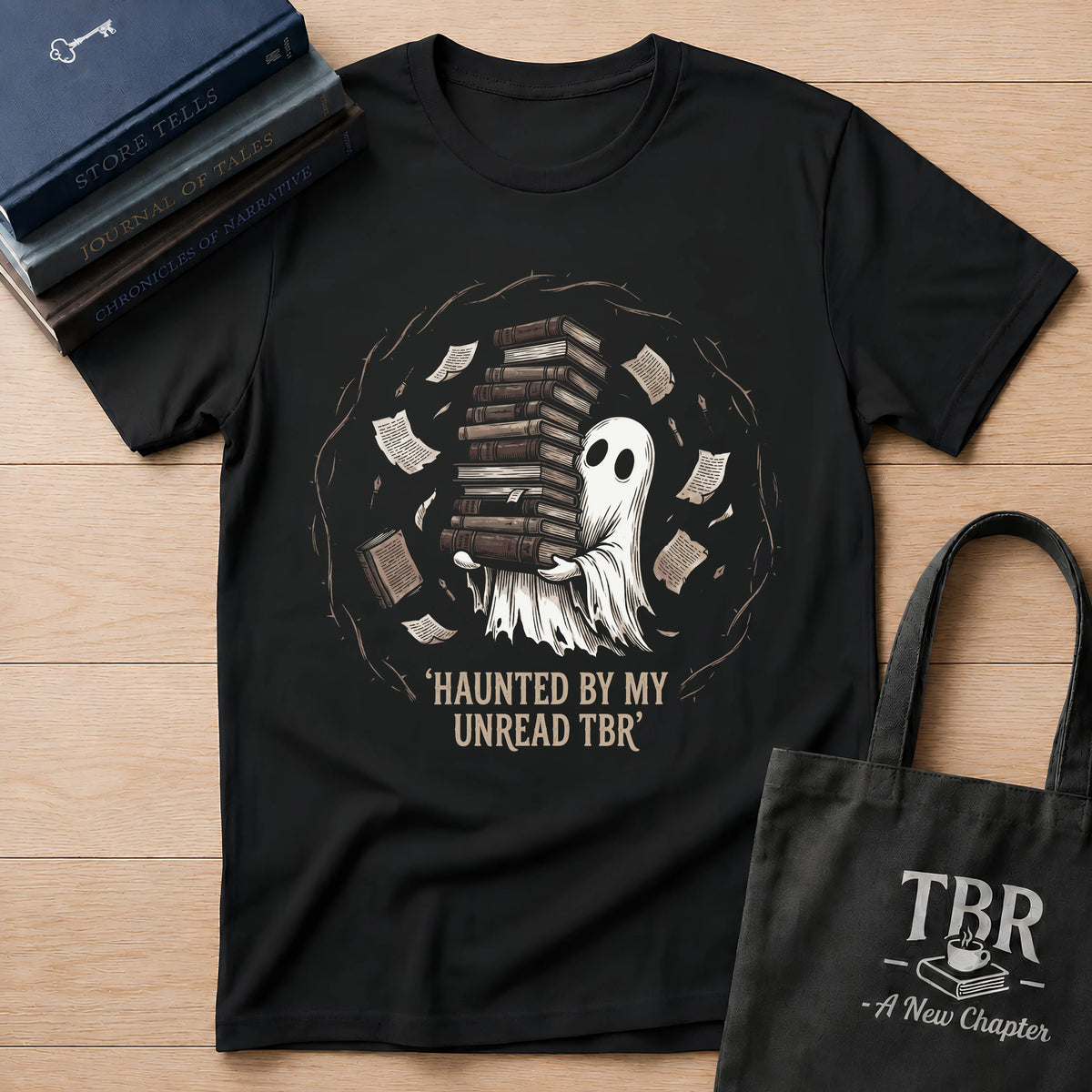 Haunted TBR T-Shirt