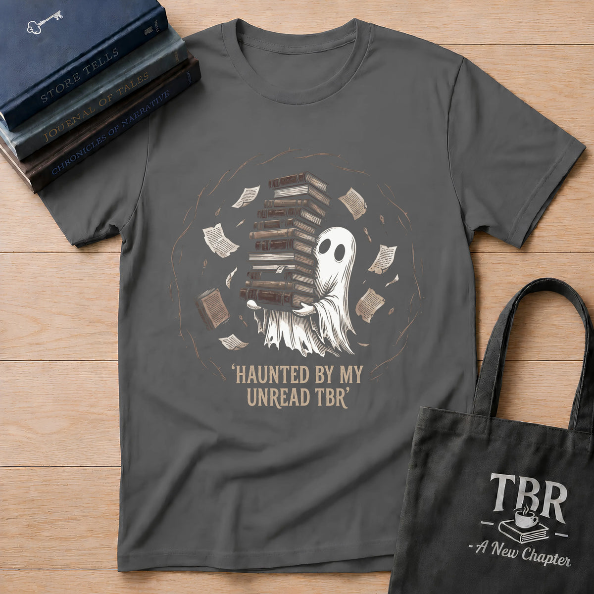 Haunted TBR T-Shirt
