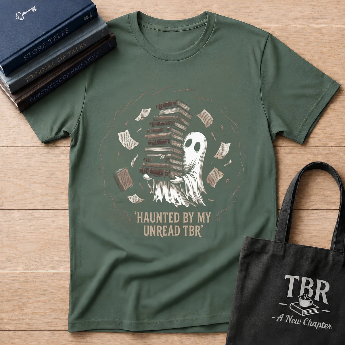 Haunted TBR T-Shirt