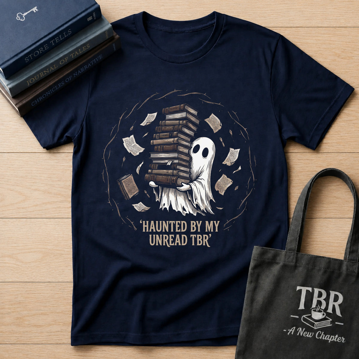 Haunted TBR T-Shirt