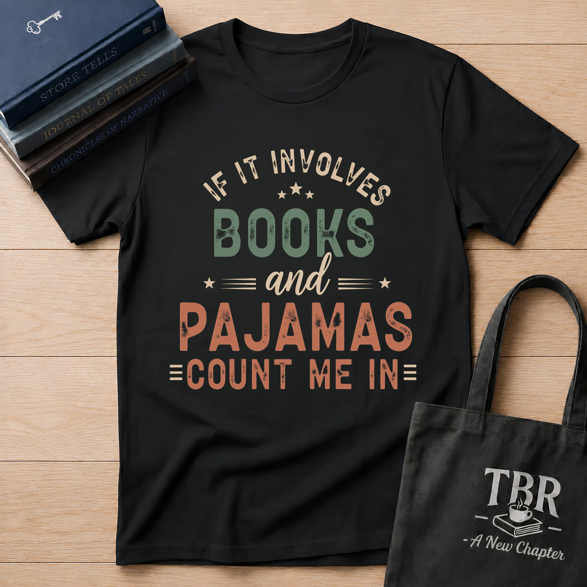 Books & Pajamas T-Shirt