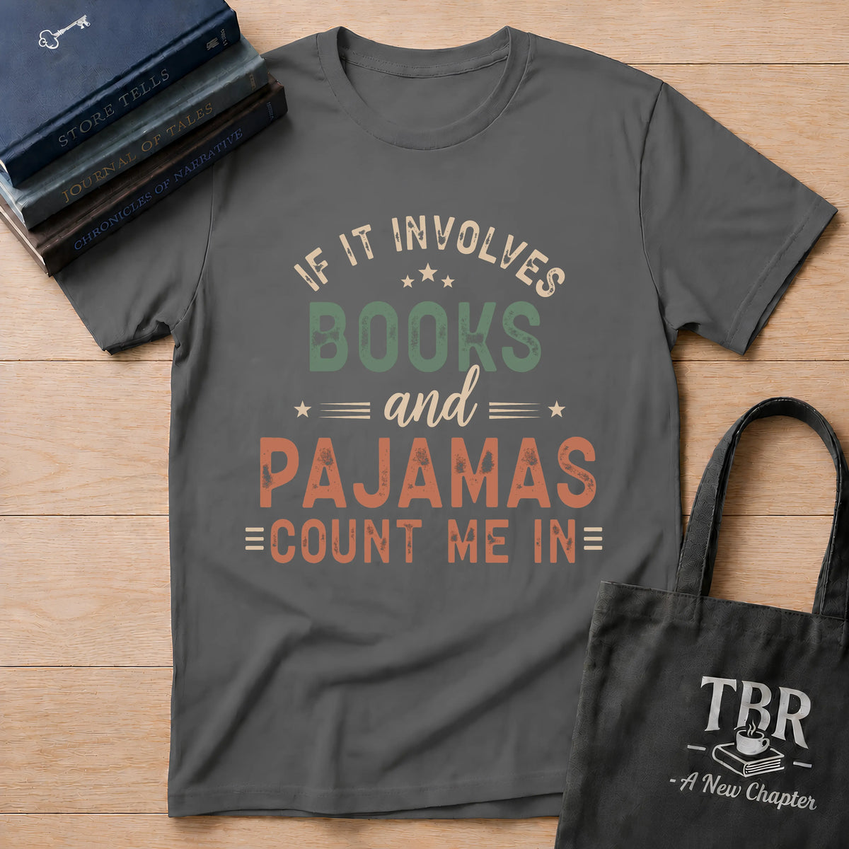 Books & Pajamas T-Shirt