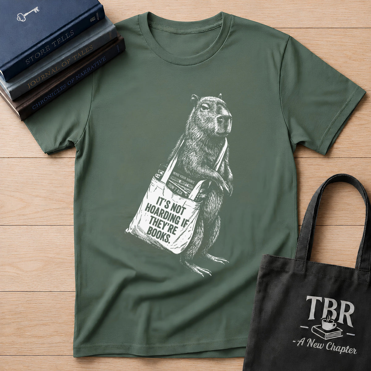 Capybara Hoarder T-Shirt