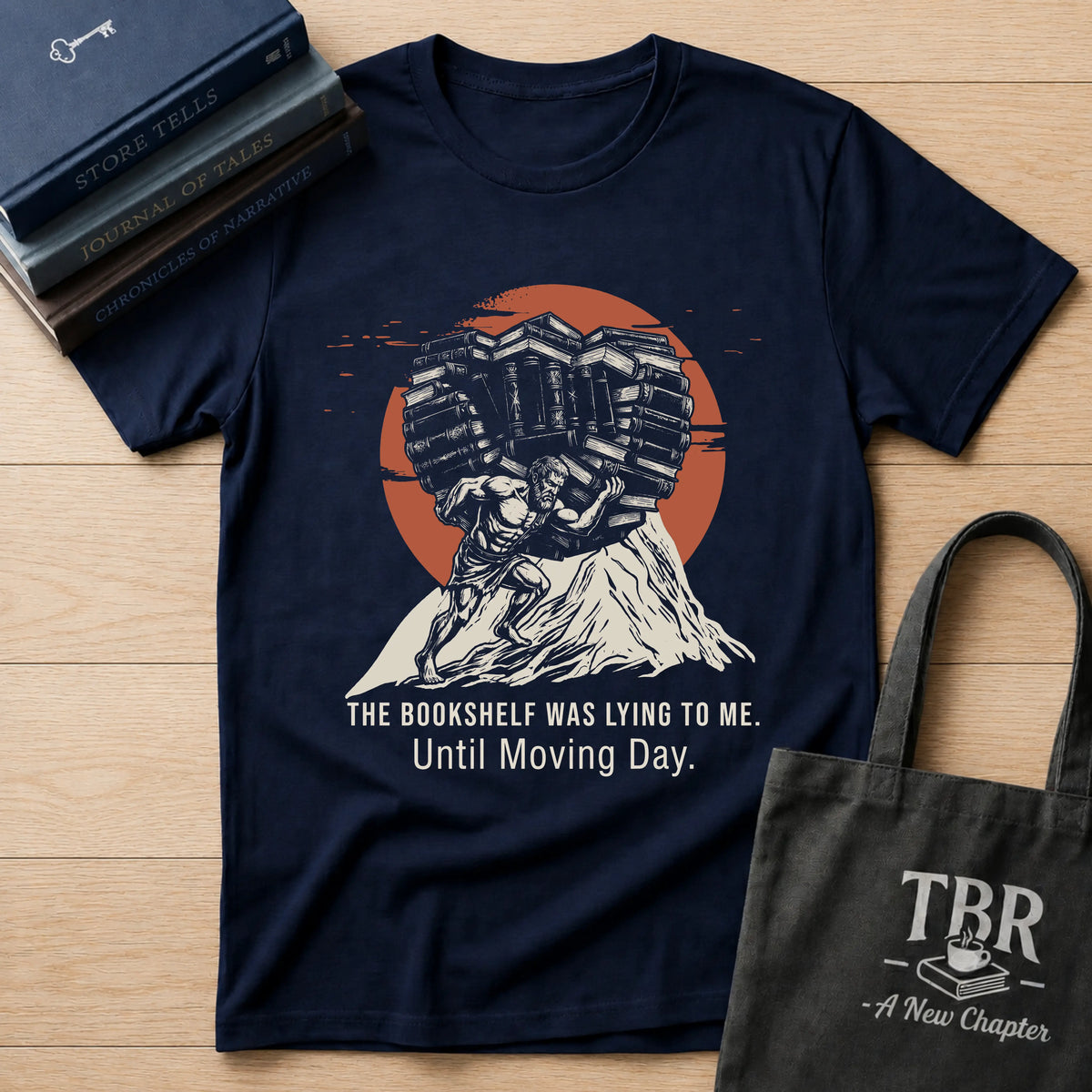 Bookshelf Lied T-Shirt